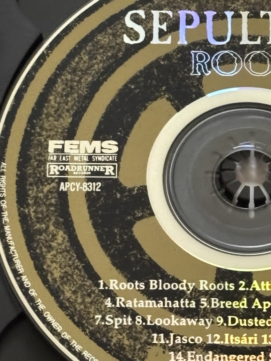 SEPULTURA ROOTS Japan First Limited Edition ＋CD-ROM | eBay
