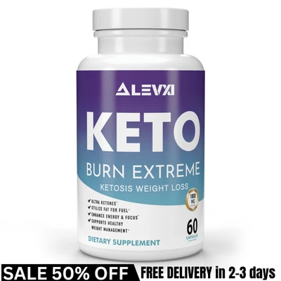 7-KETO KETO FAT BURNER EXTREME Weight Loss Slim Diet Pills STRONGEST Legal Fat Burner