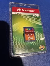 Transcend 2GB SD Memory Card (TS2GSDC)