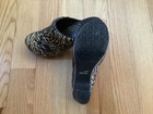 Dansko Clogs/mules In Size 38. Cream And Black Animal Hair, Zebra Print. — photo 5