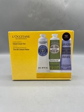 L'OCCITANE Iconic Nourishing Hand Cream Trio 1oz Shea Butter Almond Lavender NEW