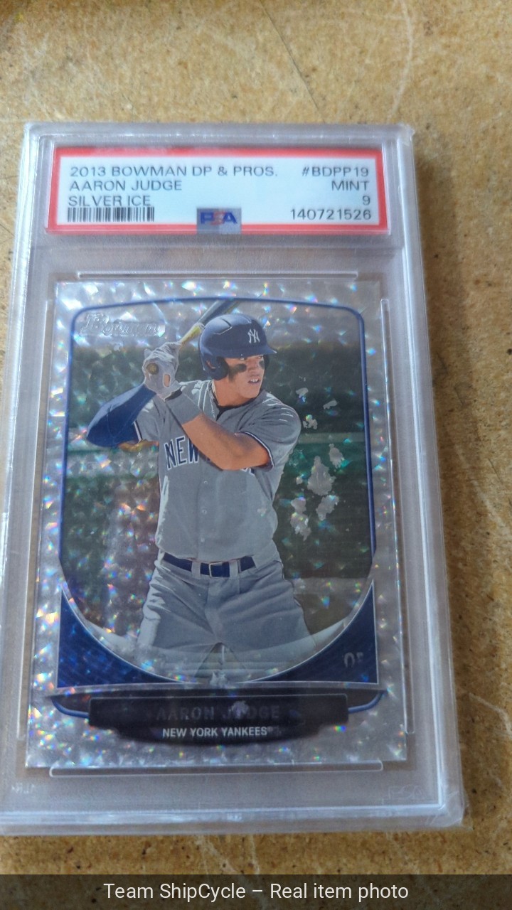 2013 RCBowman DP  Pros PSA 9 Aaron Judge Silver Ice BDPP19 READ DESCRIPT G2U view 11