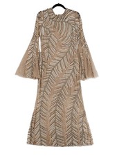 Karen Millen Maxi Dress UK14 in Pink RRP �369