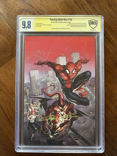 Amazing Spider-Man 798 Crain Virgin - CBCS 9.8 - SIGNED Crain - 1st Red Goblin