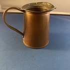 Antique 1 Pint Copper Pitcher Shank Metal Products For Oil Lamps Light house ? — photo 2