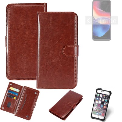 Handy Hülle für Blackview Oscal Flat 2C Flip Case Schutzhülle Klapp Tasche Bo