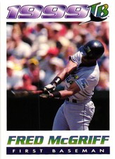 1999 TAMPA BAY DEVIL RAYS GTE SGA Fred McGriff #29