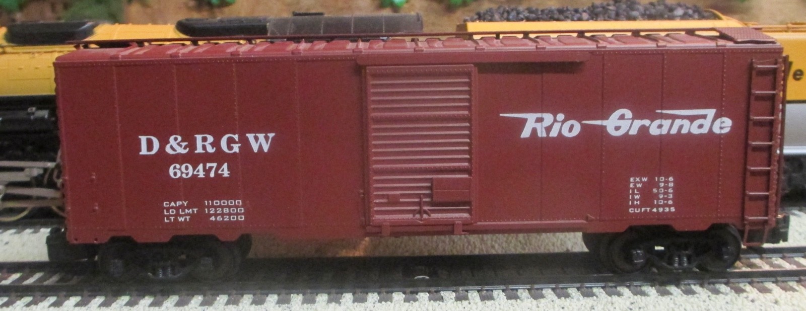 American Models D&RGW Brown Box Car