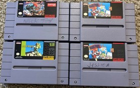 Original Super Nintendo Entertainment System Console SNES Video Game Bundle Too!