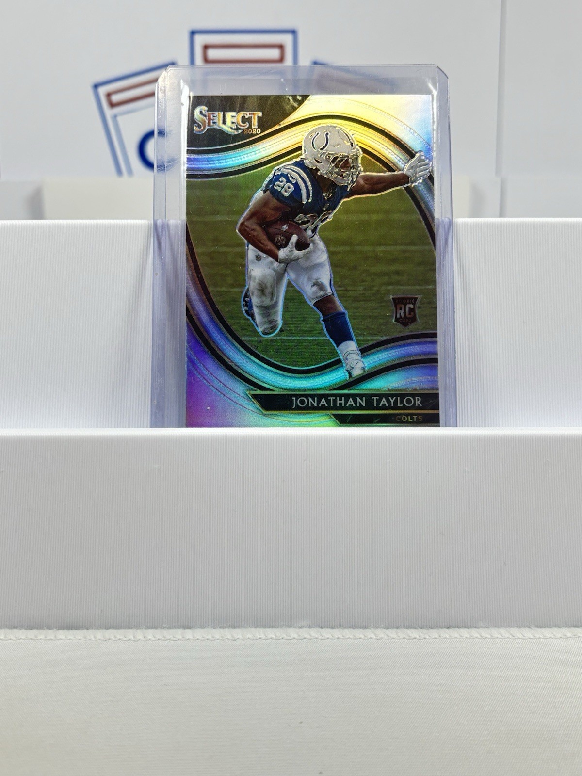 JONATHAN TAYLOR 2020 Panini Select Field Level Silver Prizm Rookie Colts