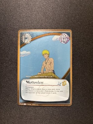 *LP* Motionless M-829 Foil 1st Edition Naruto CCG TCG Invasion S23