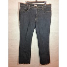 Faded Glory Stretch Bootcut Jeans Women's Size 18 Average Dark Rinse Denim