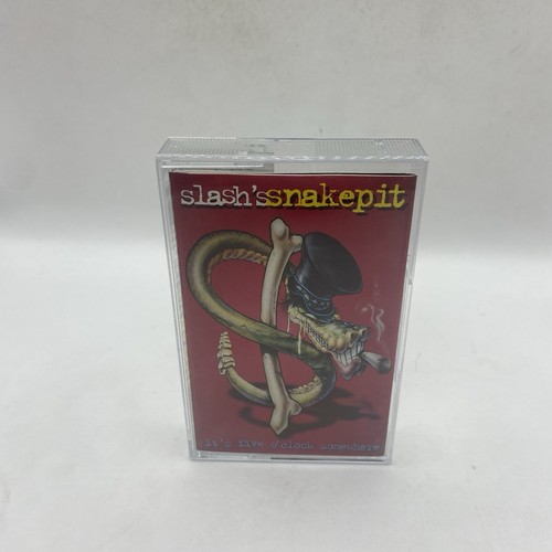 Slash’s Snakepit It’s Five O’Clock Somewhere Cassette Tape 1995 - Picture 2 of 10
