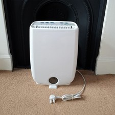 Meaco DD8L 8L/Day Small Portable Home Desiccant Dehumidifier - 2L Tank - White