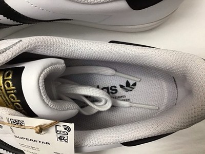 New Adidas Mens Superstar White Athletic Shoes Size 11.5 Mens