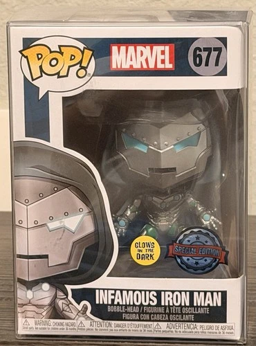 Funko Pop! Marvel - Infamous Iron Man (Glows in the Dark) - (Exclusive) #677