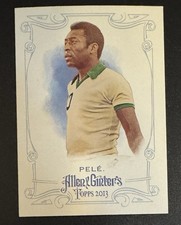 Pele 2013 Topps Allen & Ginter Soccer Missing Text on Back SP #130