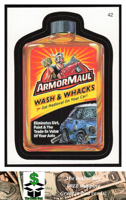 2010 Topps Wacky Packages Series 7 #42 Armor Maul -