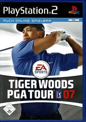 Tiger Woods PGA Tour 07 PlayStation 2 Spiel PS2 CIB Komplett mit Anleitung Golf