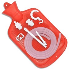 Enema Bag Kit with 5ft Hose Coffee Enemas at Home Water Shower Douche Colon D...