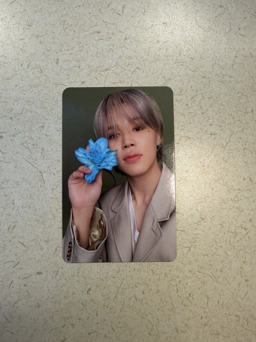 BTS JIMIN MUSE ALBUM BLOOMING VERSION VERS OFFICIAL PHOTOCARD PC
