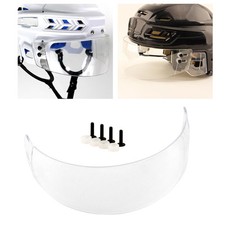 Ice Hockey Helmet Visor Enhance Visibility Vented Cut Anti Scratch Universal
