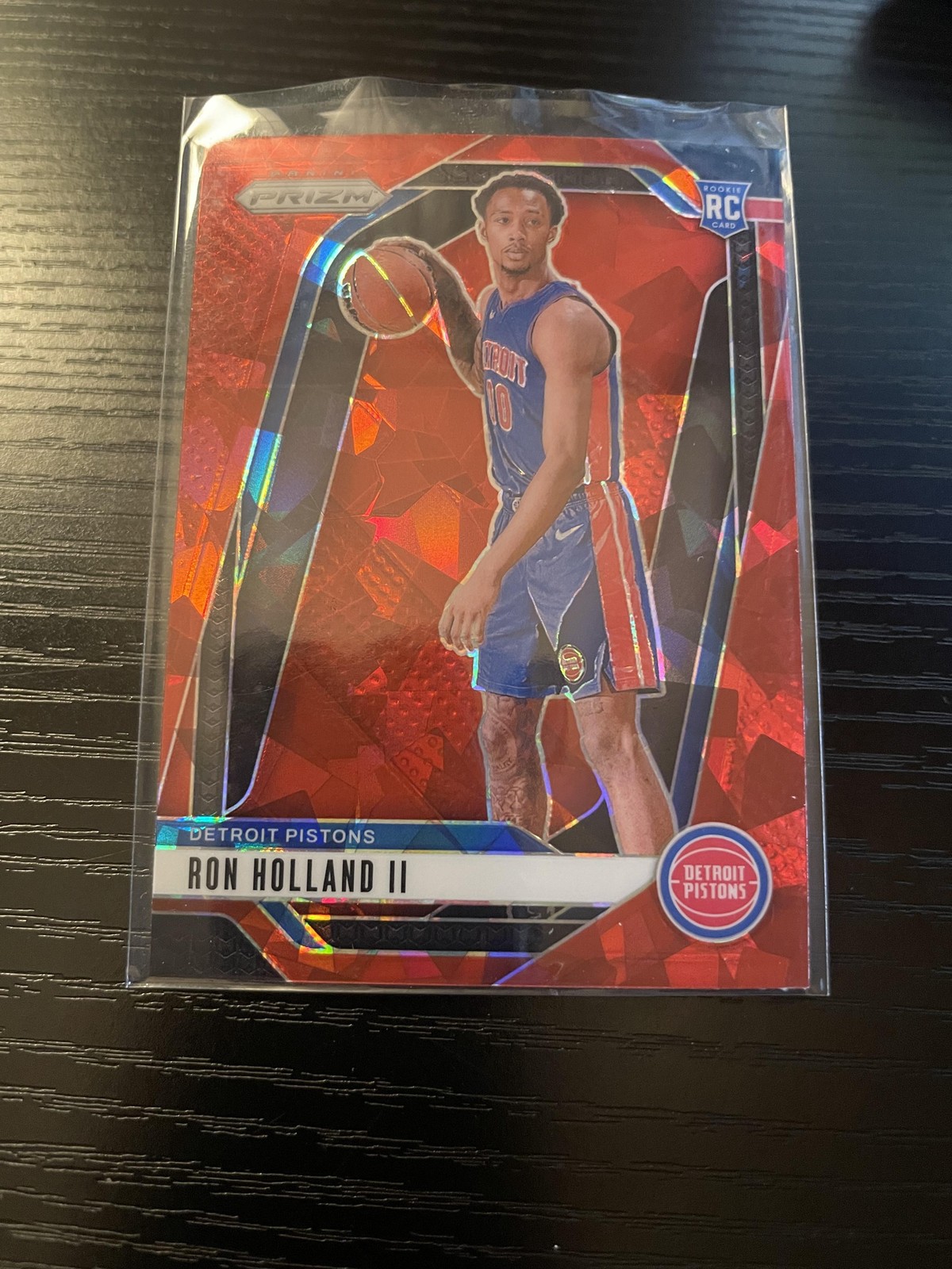 2024-25 Panini Prizm #269 Ron Holland II Prizms Red Ice