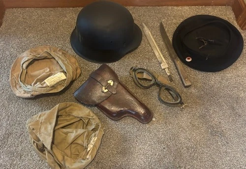 Military Helmet Lot German Ww2