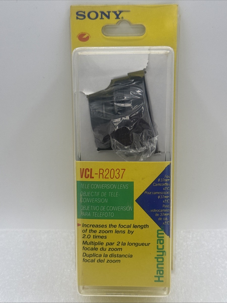 Sony Vcl-r2037 2x Screw-on Tele Conversion Lens for 37mm Thread