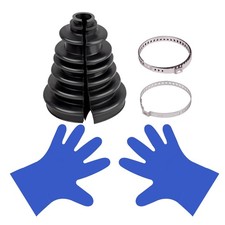 Universal Split CV Boot Kit Stretchable Replacement Gaiter for Vehicles