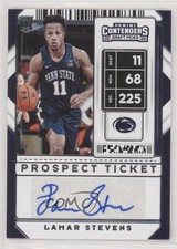 2020 Panini Contenders Draft Picks Prospect Ticket Lamar Stevens #108 Auto 3wu