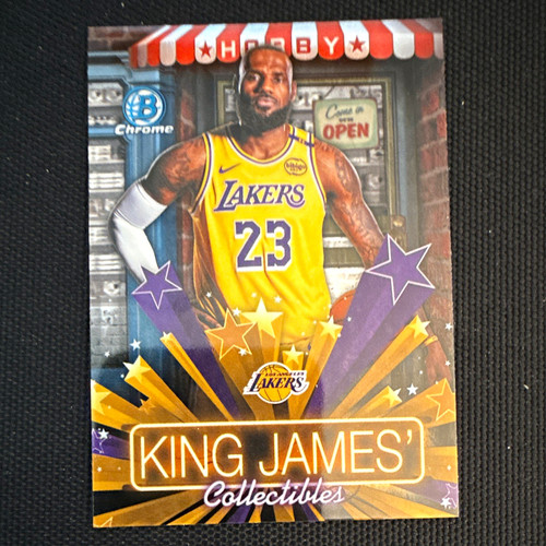Topps 2025-26 Bowman LeBron James Los Angeles Lakers Hobby Stars #HS-13