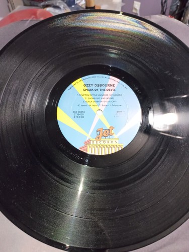 Ozzy Osbourne Speak of The Devil 2LP Vinyl Gatefold 1982 Jet Records ZX2 38350 - Picture 12 of 24