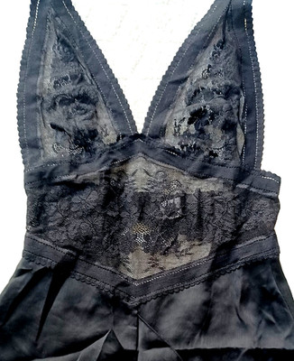 Rampage Lace Babydoll Empire sz M Fairygrunge Whimsigoth Sheer Mortitia Vamp