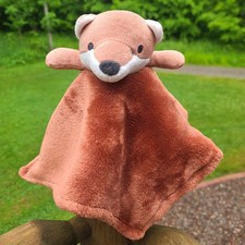 Carter's Child of Mine Soft Fox Lovey Brownish Red Security Blanket Baby Plush