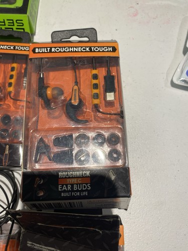 Wireless Ear buds Wired Ear buds New 56 PCs Roughneck - Photo 3 sur 12