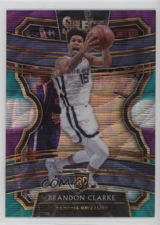 2019-20 Panini Select Concourse Tri-Color Prizm Brandon Clarke #76 11ur