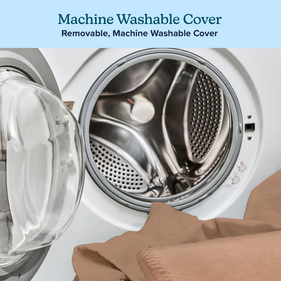 PETMAKER Orthopedic Super Foam Pet Bed - 27 x 36 inches - Clay - Image 4 of 4