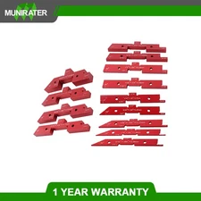 Height Gauge Router Table Setup Bars 14PCS Precision Aluminum Setup Blocks