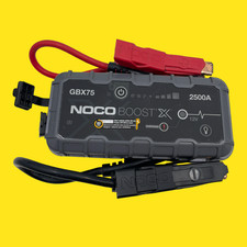 AS/IS NOCO Boost X GBX75 2500A Jump Starter 12V Lithium Booster Power Bank 2939