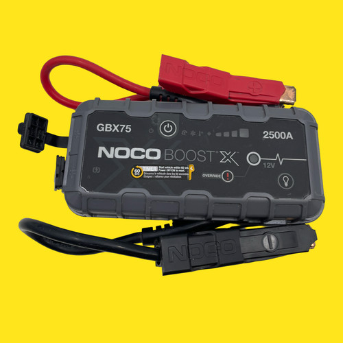 AS/IS NOCO Boost X GBX75 2500A Jump Starter 12V Lithium Booster Power Bank #2939