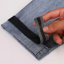 Pants Edge Shorten Self-Adhesive Iron-on Hem Tape For Suit Trousers 9CR4 FAST
