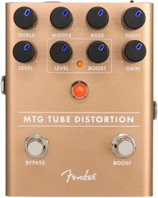 ギター Fender MTG Tube Distortion Fender MTG Tube Distortion Effect Pedal — Andy Babiuk's Fab Gear