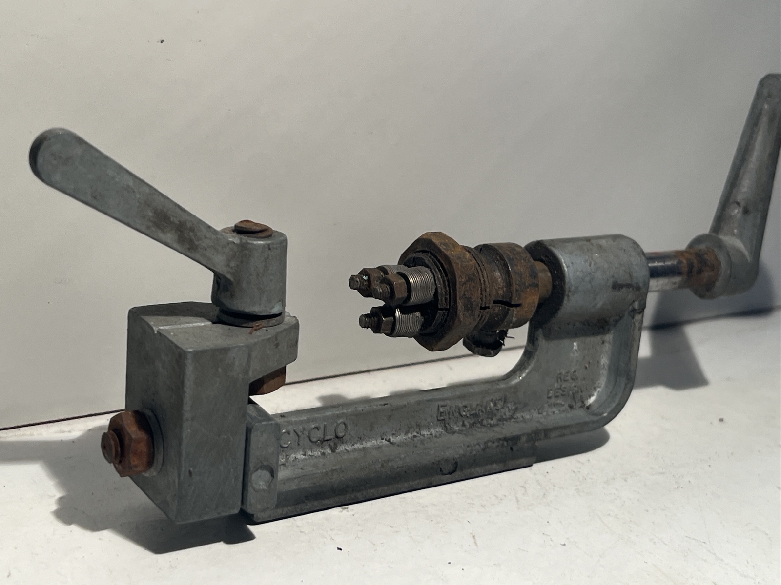 Vintage Cyclo Bicycle Wheel Spoke Threading Tool eBay