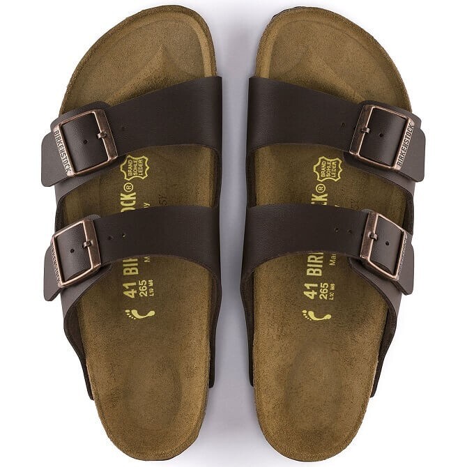 Birkenstock 51701 Arizona Birko Unisex Dark Brown Sandal NEW Size