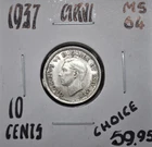 1937 Canada 10 Cents