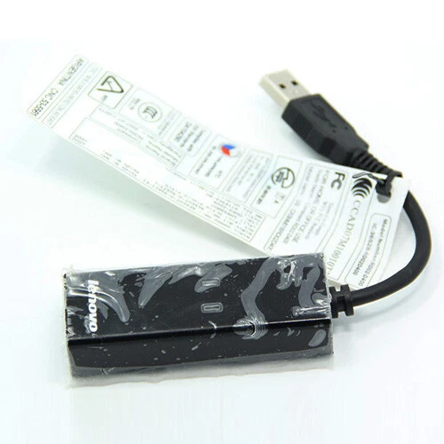 Lenovo USB Extern 56K Katzenmodem Fax Schmalband RD02-D400 Windows 7 8 10 XP
