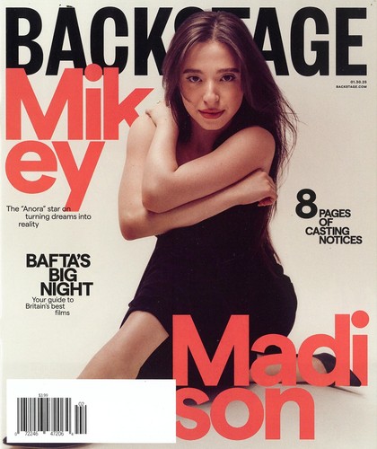 BACKSTAGE MAGAZINE - JANUARY 30, 2025 - MIKEY MADISON - 第 1/1 張圖片