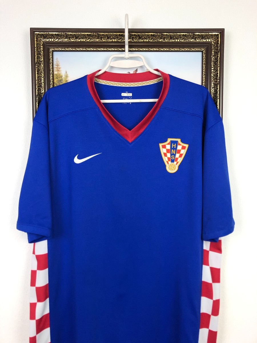Croatia Away football shirt 2007 Soccer Nike Mens Jersey National