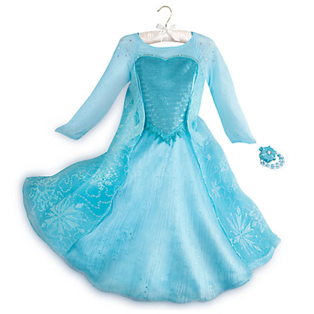 Elsa 10th Anniversary Deluxe Costume For Kids, Frozen